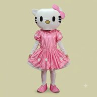 disfraz hello kitty - botarga